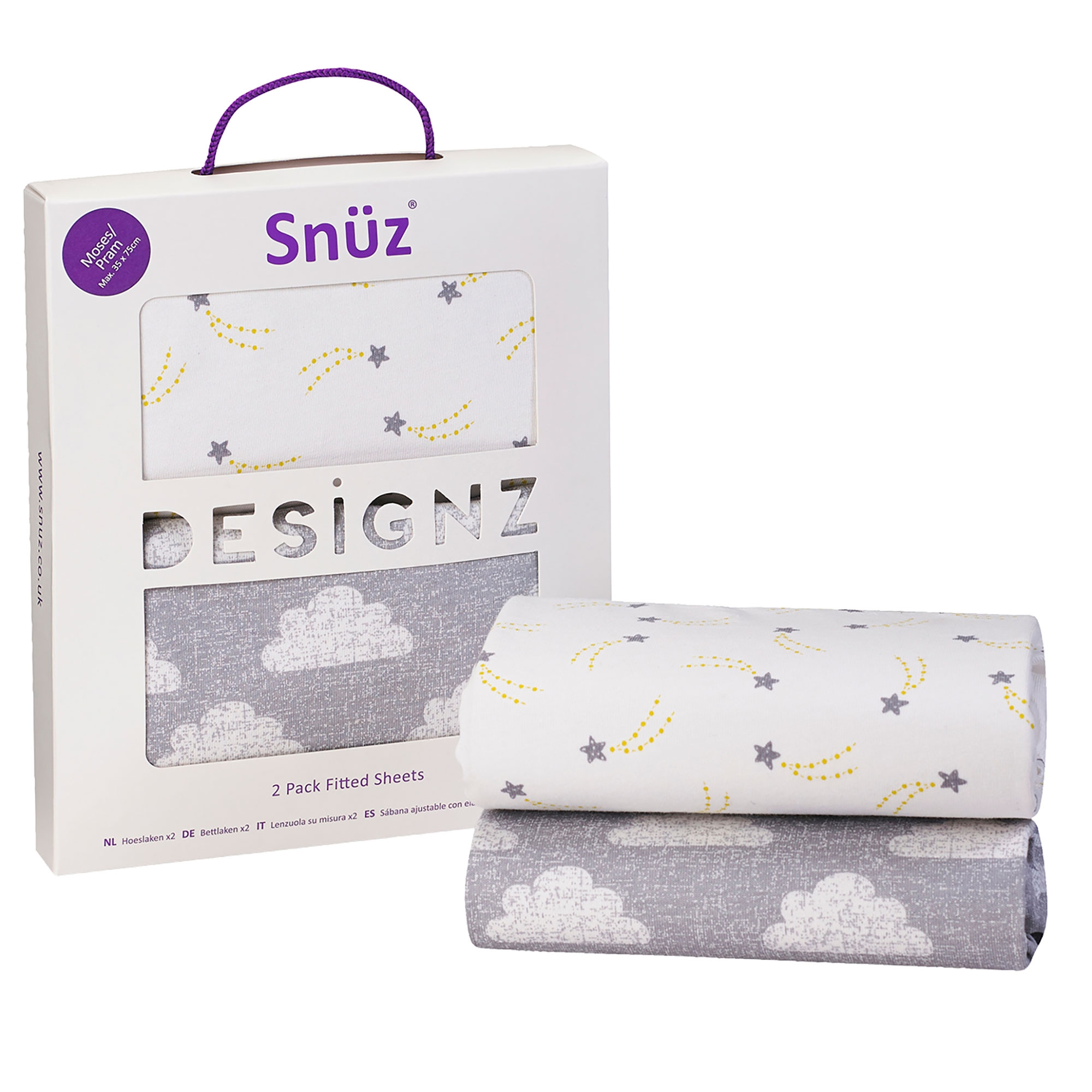 snuz cot bed sheets