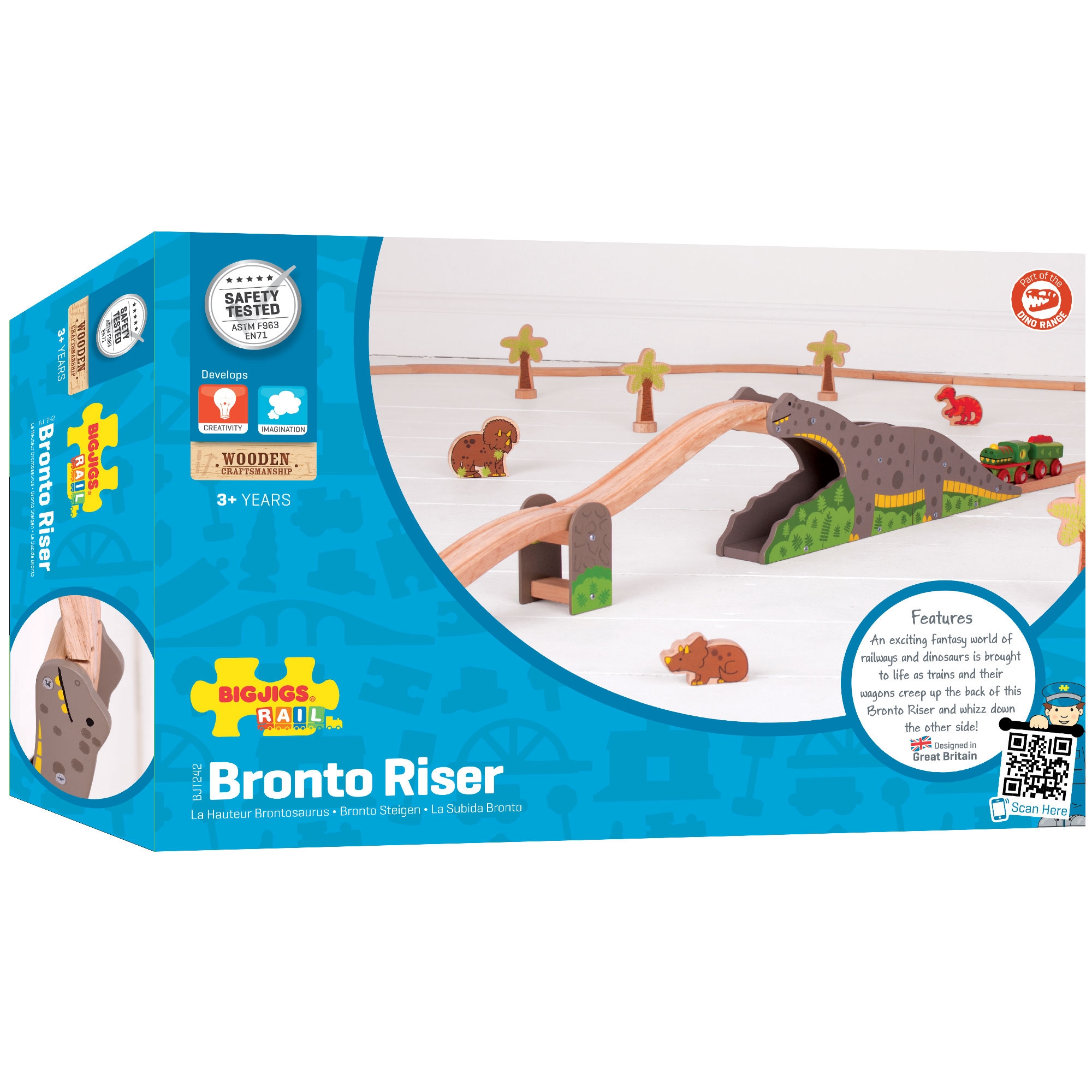bigjigs dinosaur train set