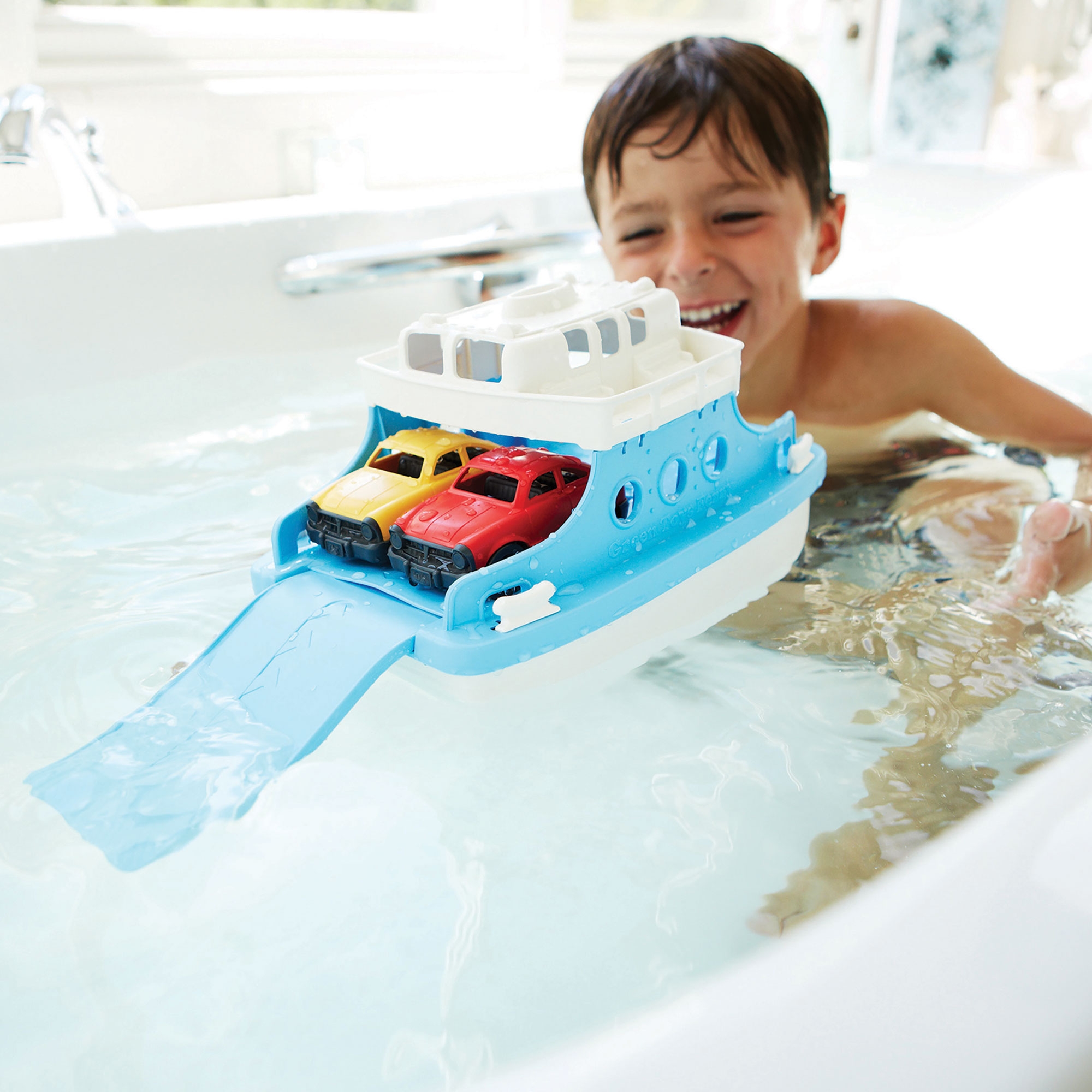 ferry boat bath toy