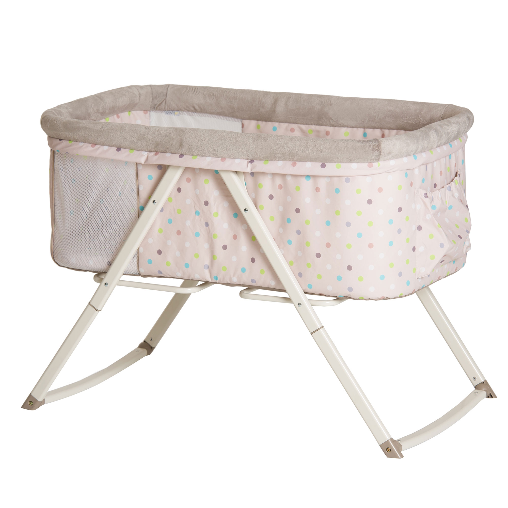 hauck travel cot with bassinet