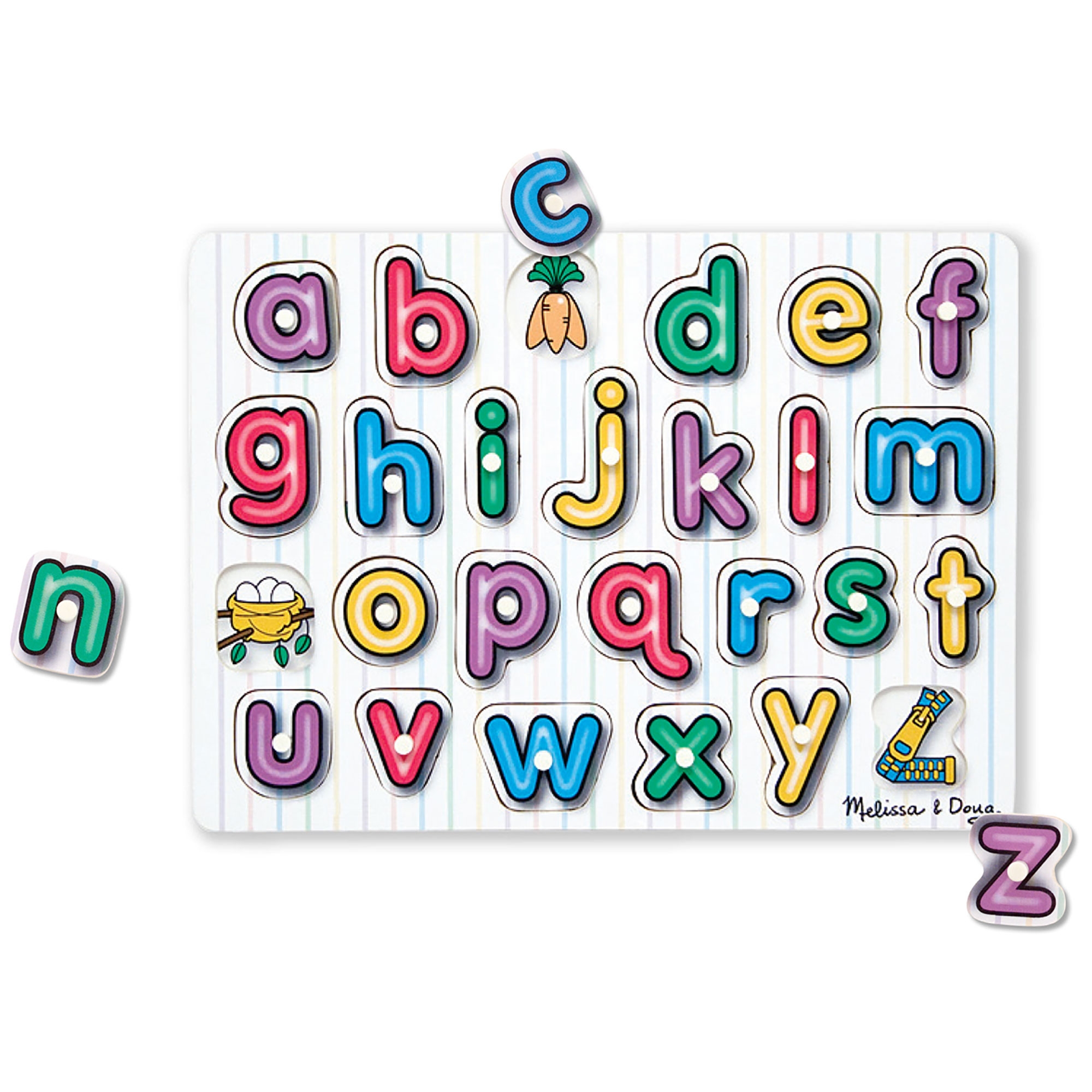 alphabet peg puzzle