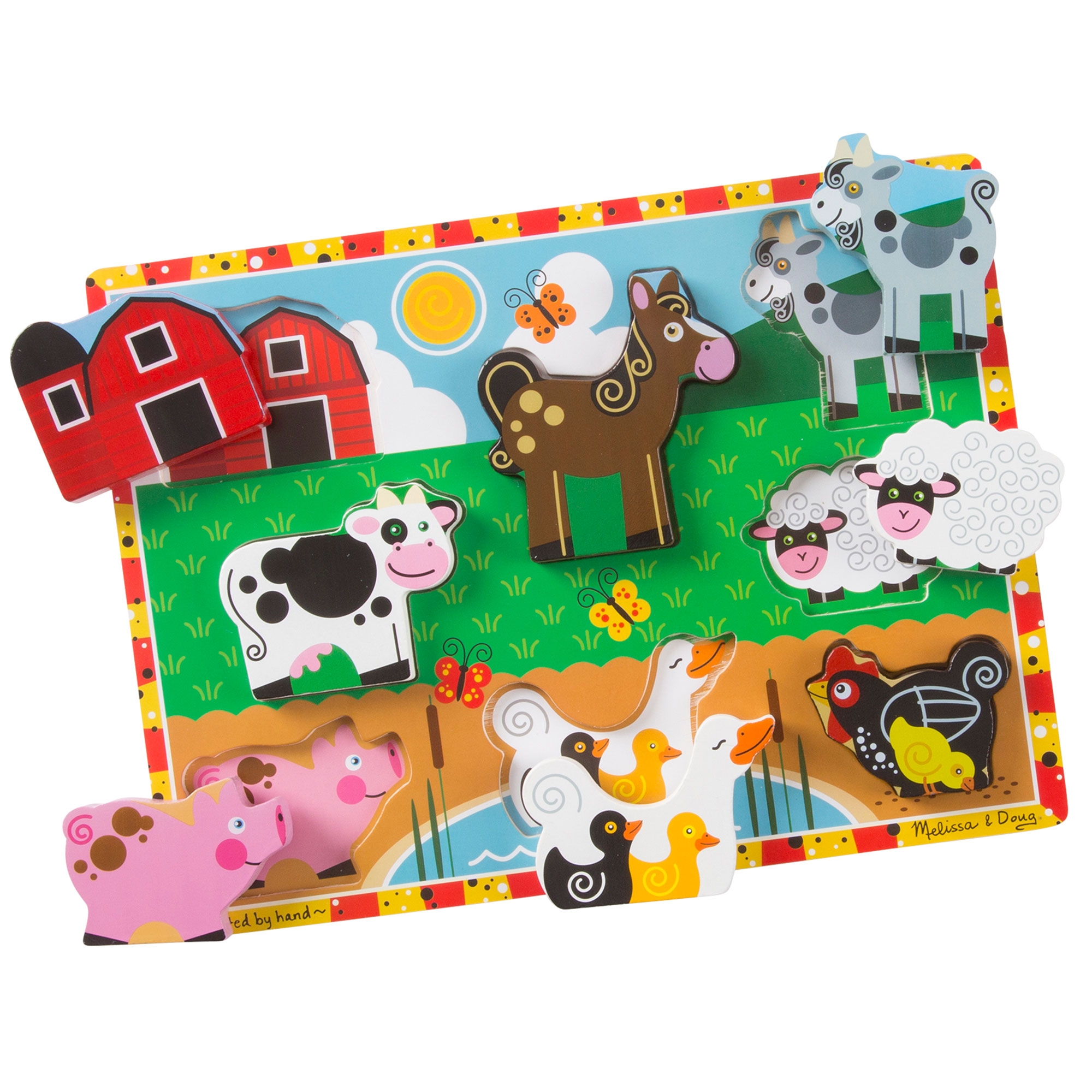 All Natural Anamalz Wood Figure Toy Farm Animals 24 types Kids Toys