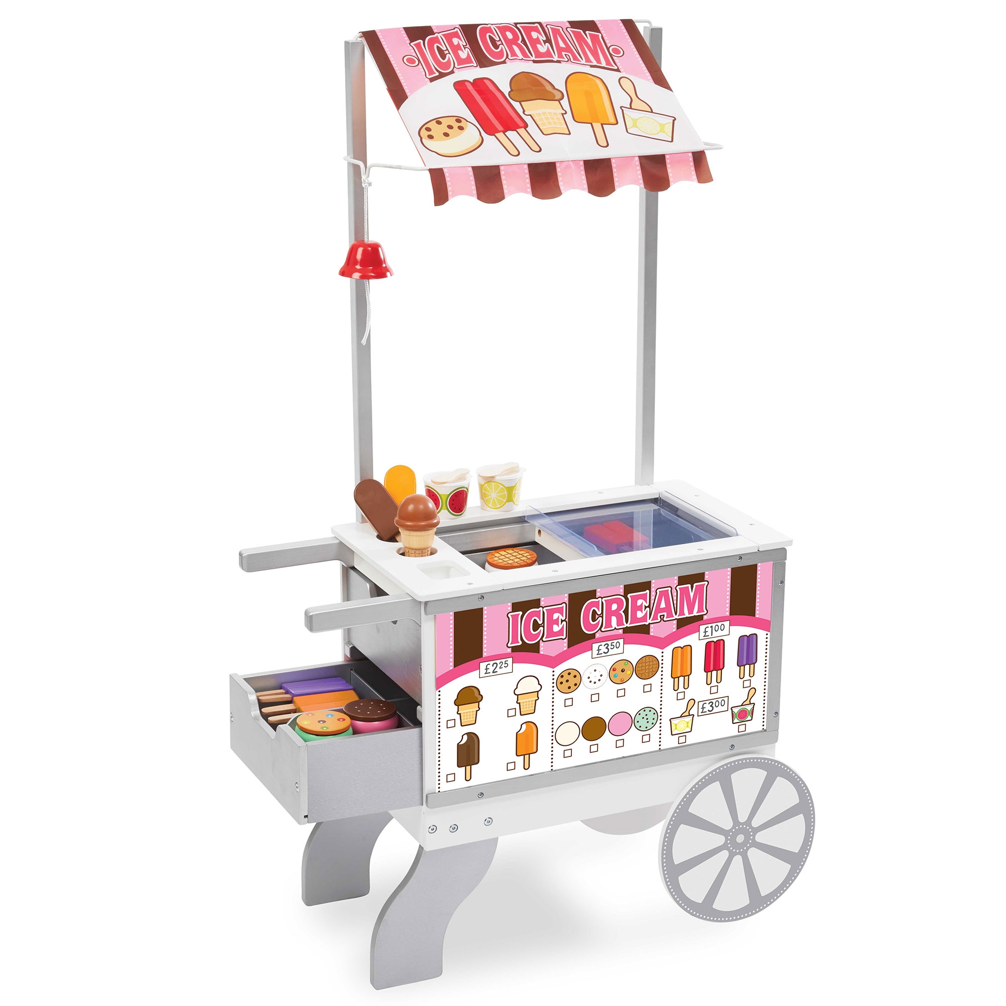 melissa & doug ice cream cart