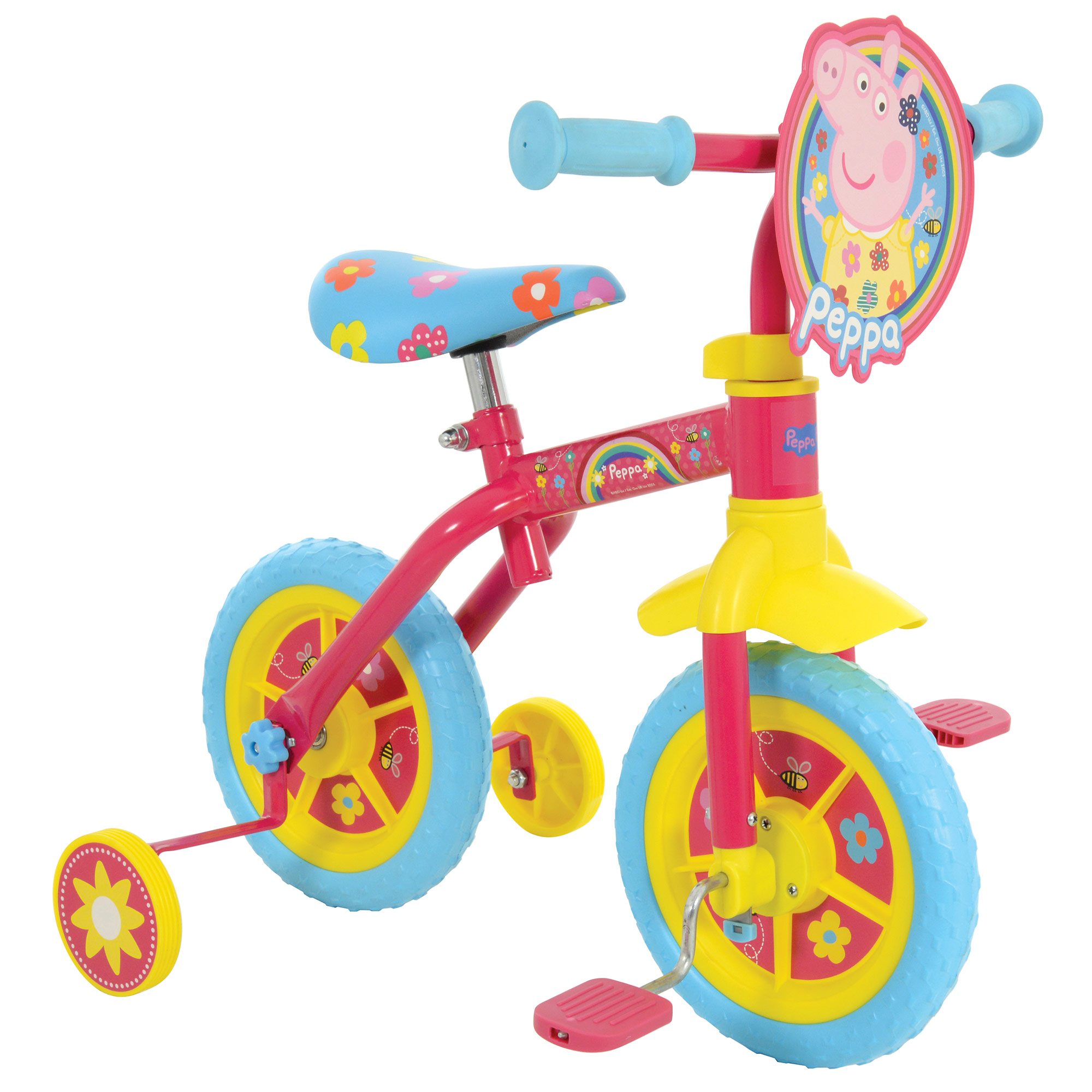 bicicletta 10 peppa pig