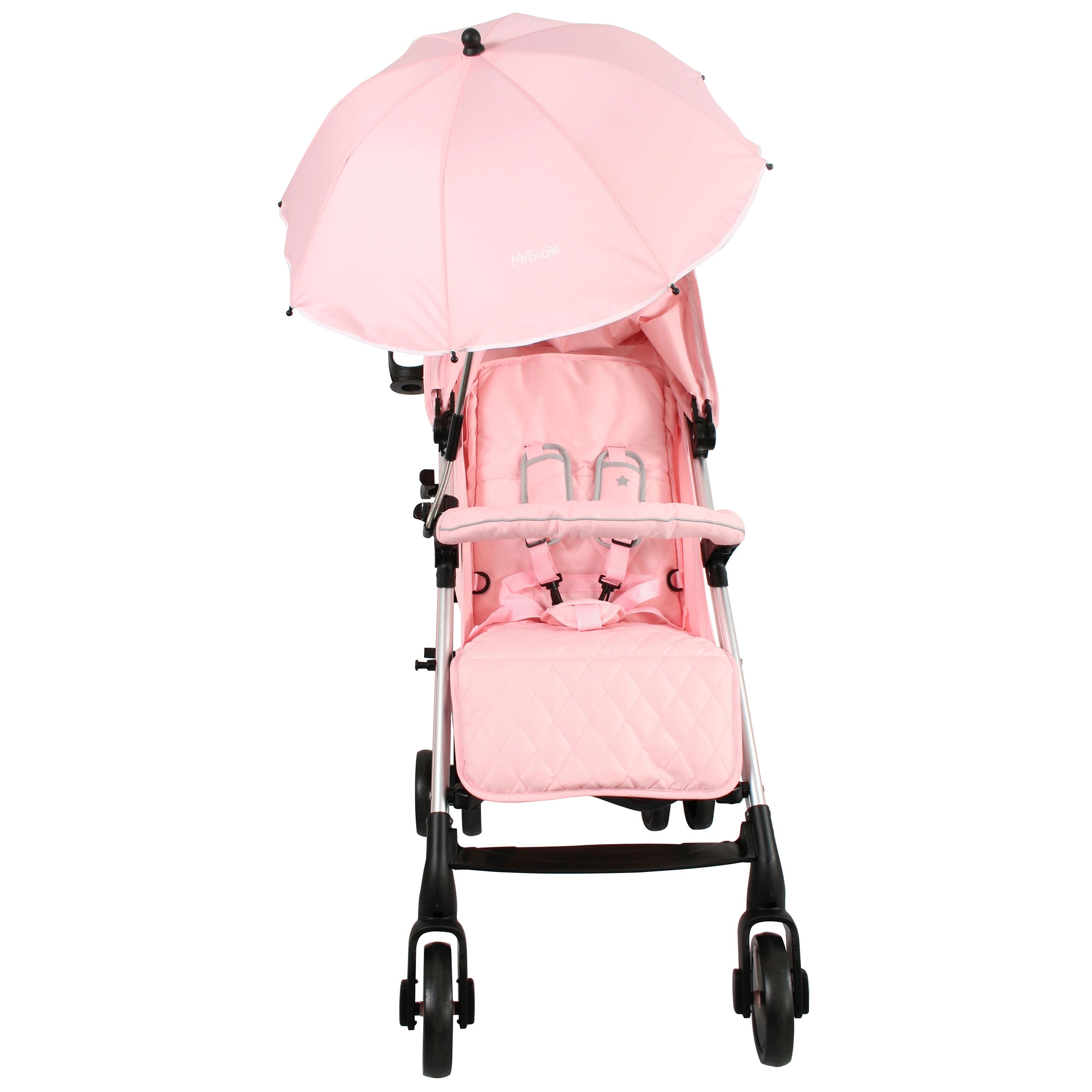 pink stroller pushchair