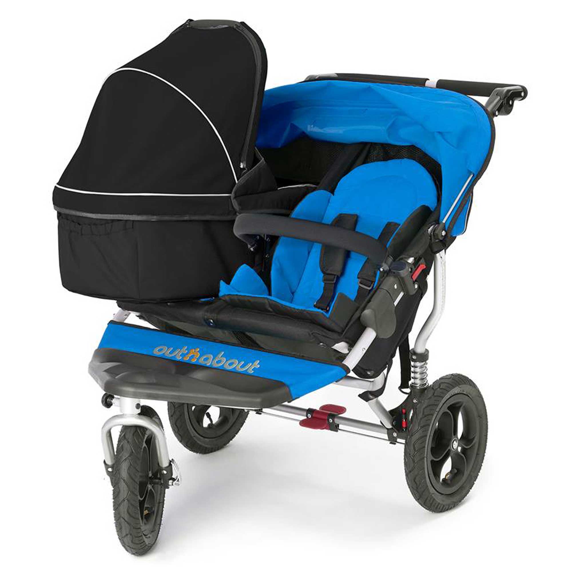 out & about double buggy