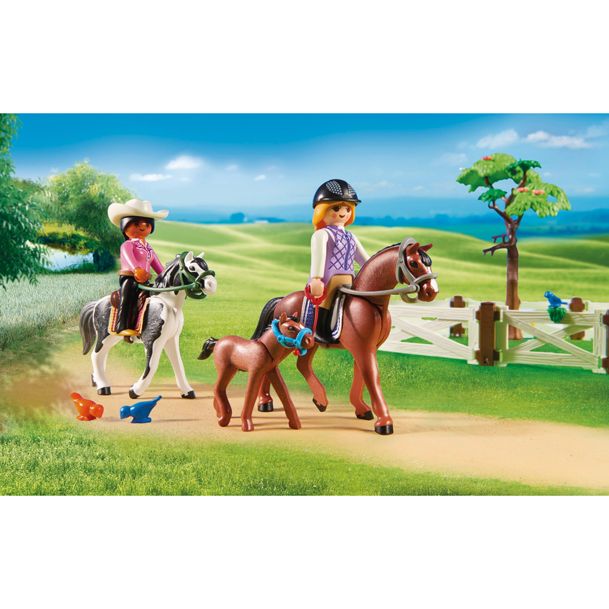 Playmobil pony ranch horse hot sale farm