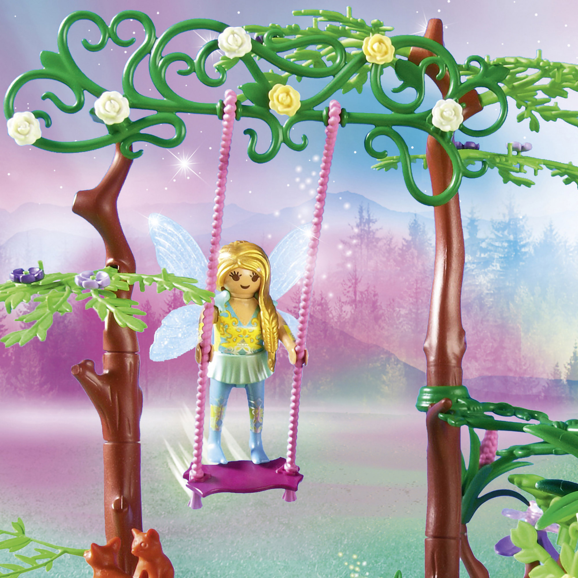 playmobil magic fairy forest