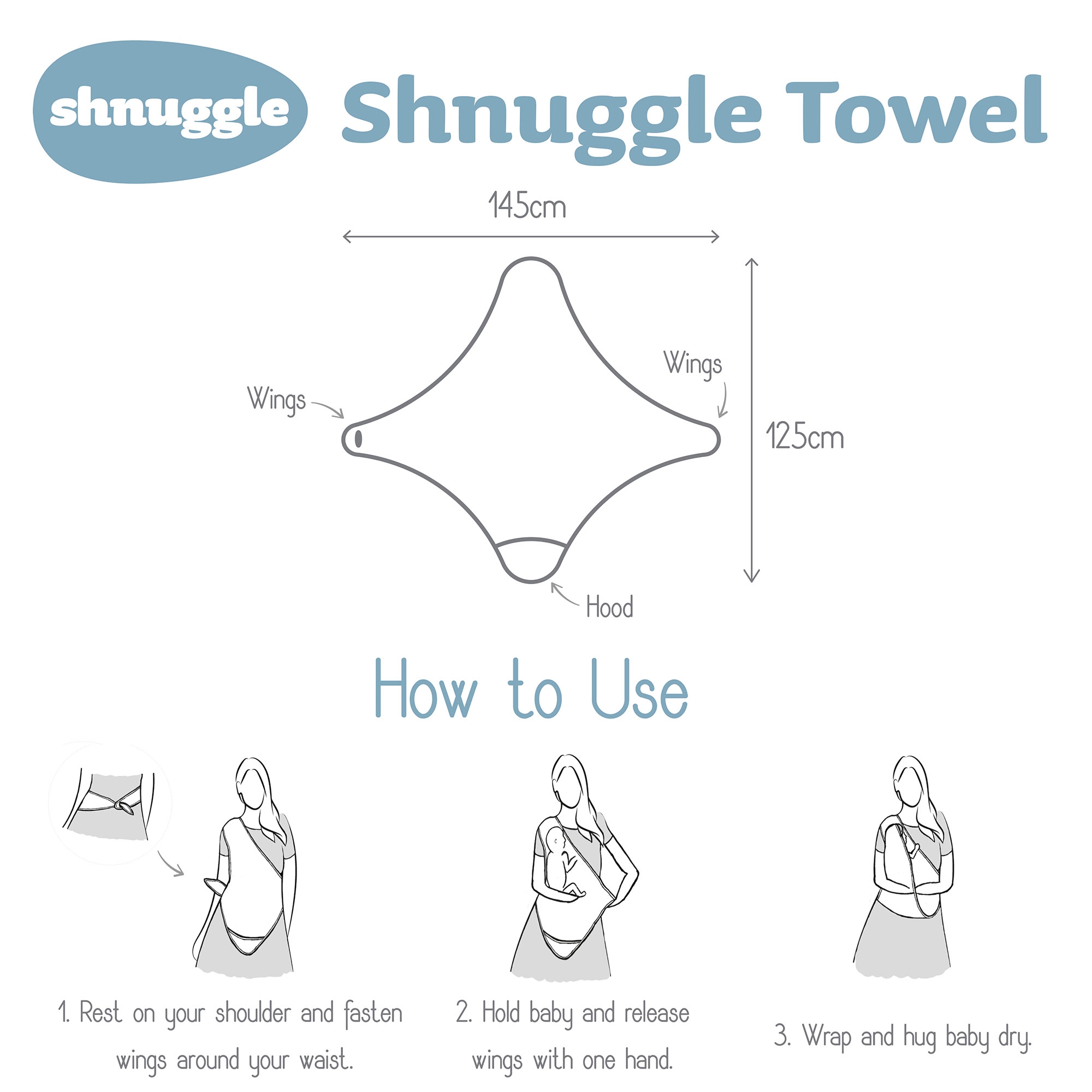 shnuggle bath towel