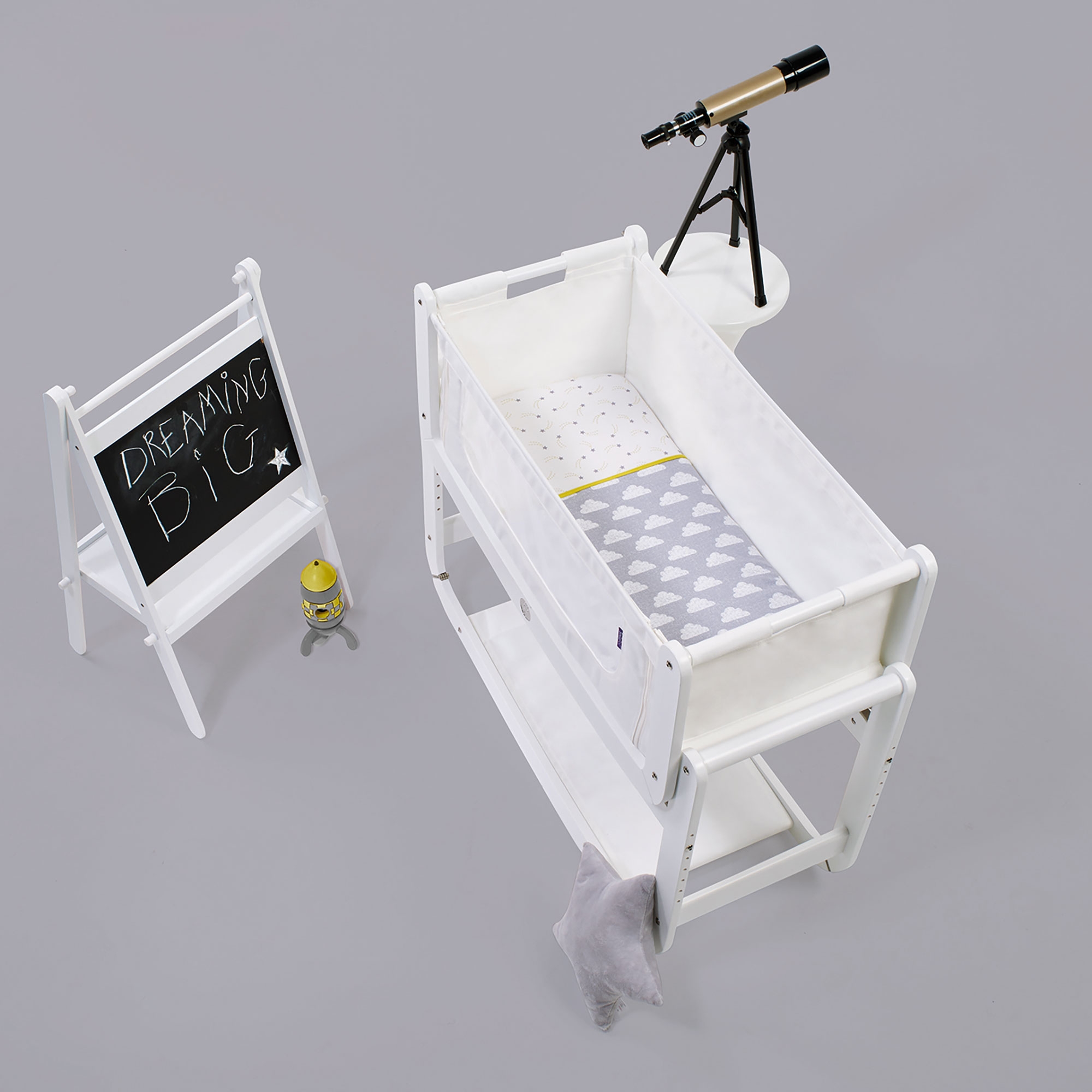 Snuz Baby Nursery Sleeping SnuzPod Crib Fitted Sheet Twin Pack