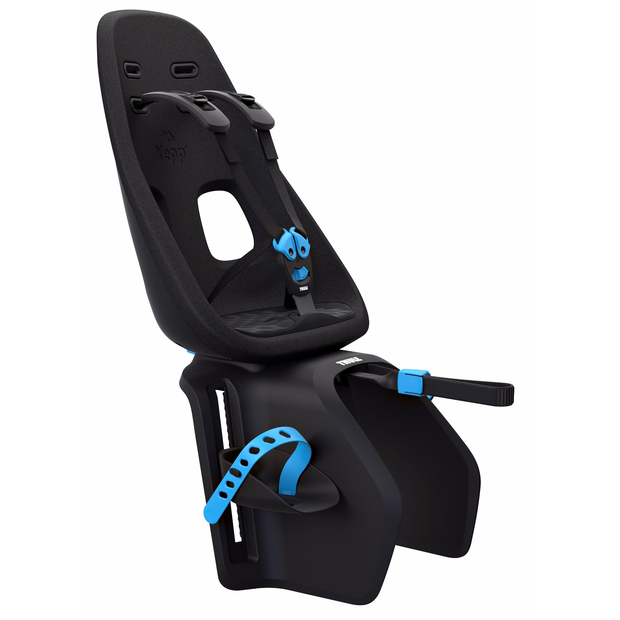 Thule Yepp Nexxt Maxi Rack Mounted Child / Kids Bike Seat Obsidian Black eBay